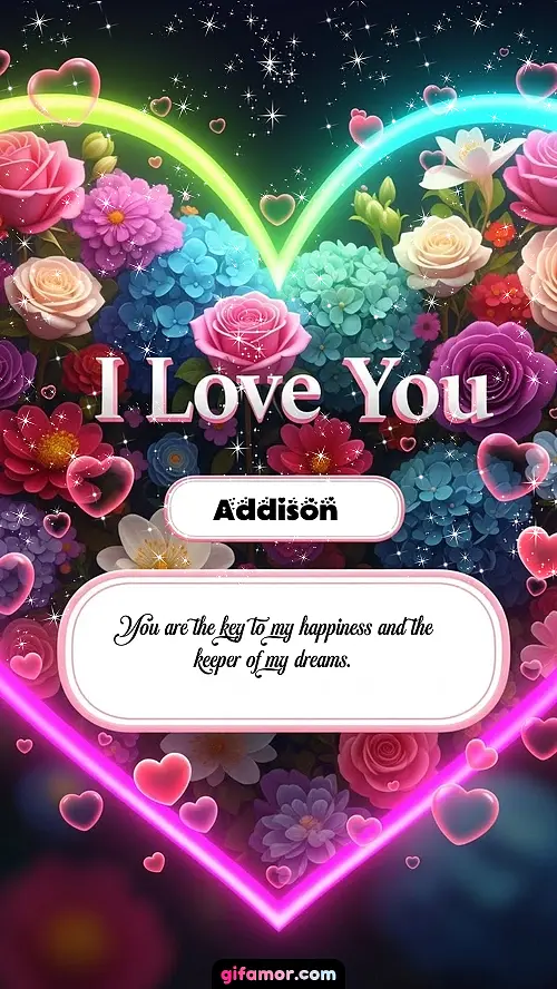 I Love You XXX Addison