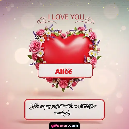 I Love You XXI Alice