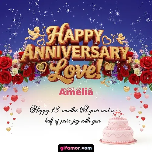 Happy one month anniversary, love! Amelia