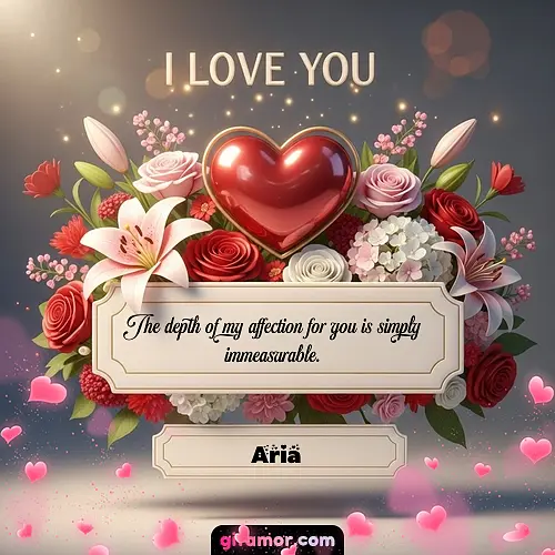 I Love You XIX Aria