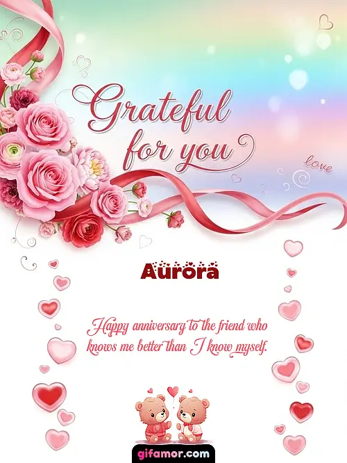Grateful for you! II Aurora