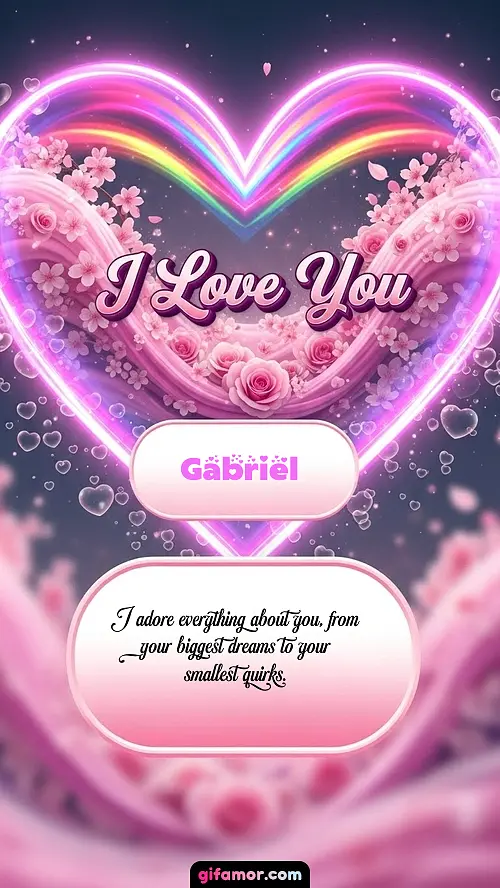 I Love You XXVIII Gabriel