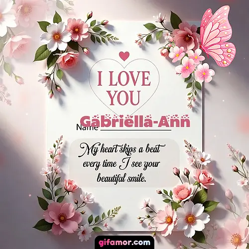 I love you IV Gabriella-Ann