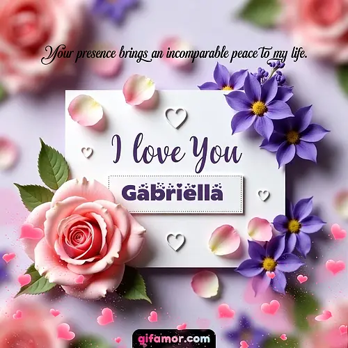 I love You II Gabriella Gif Download