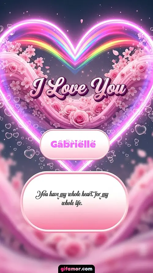 I Love You XXVIII Gabrielle