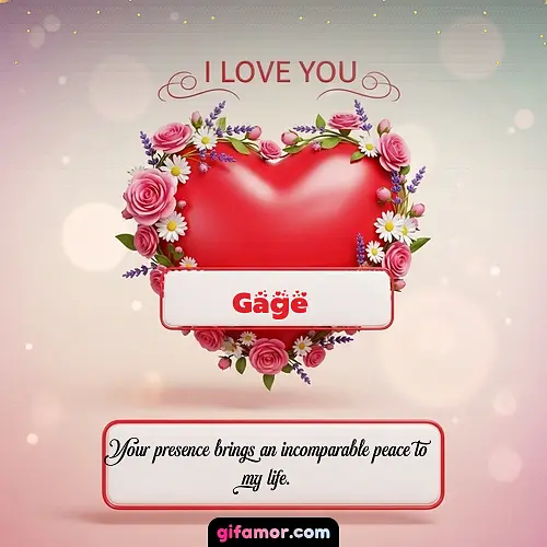 I Love You XXI Gage