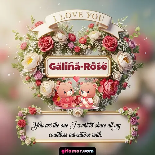 I Love You X Galina-Rose