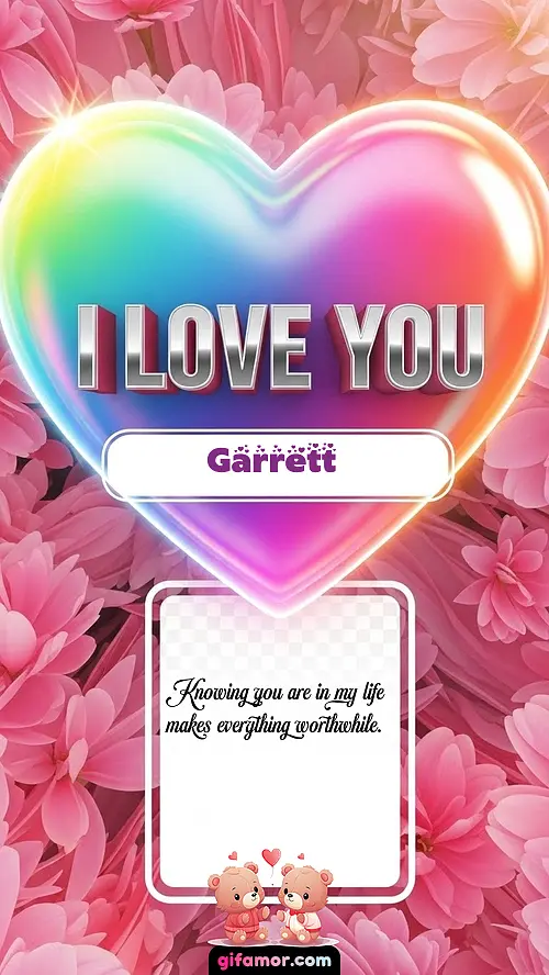 I Love You XXVII Garrett