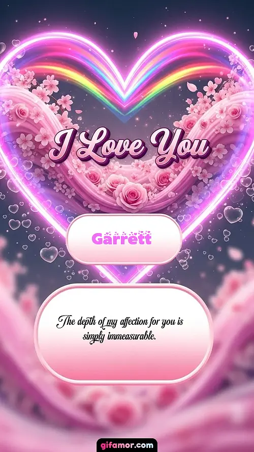 I Love You XXVIII Garrett