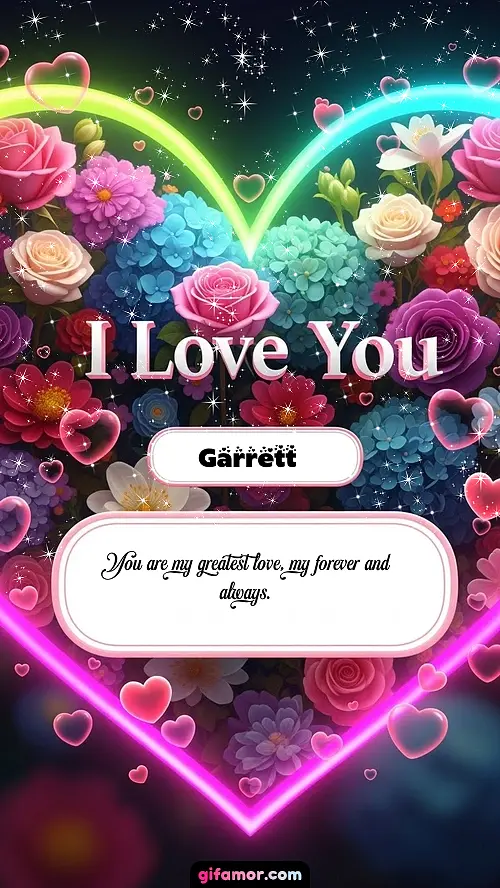I Love You XXX Garrett
