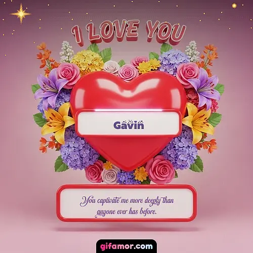 I Love You XX Gavin