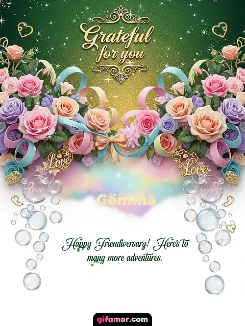 Grateful for you! IV Gemma