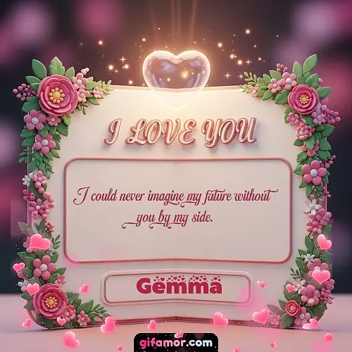 I Love You XII Gemma