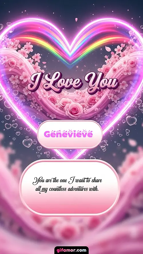 I Love You XXVIII Genevieve