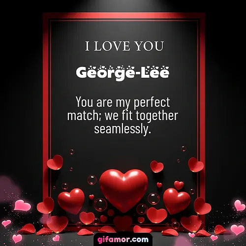 I love you I George-Lee Gif Download