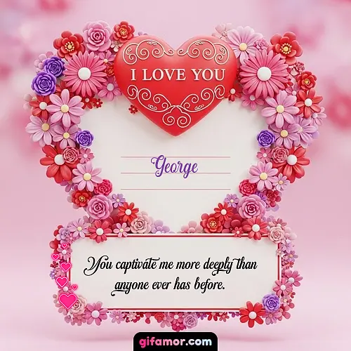 I Love You IX George
