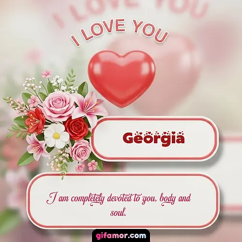 I Love You XI Georgia