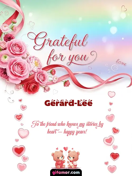 Grateful for you! II Gerard-Lee Gif Download