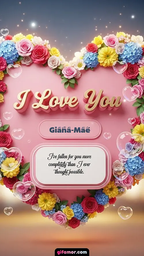 I Love You XXIX Giana-Mae
