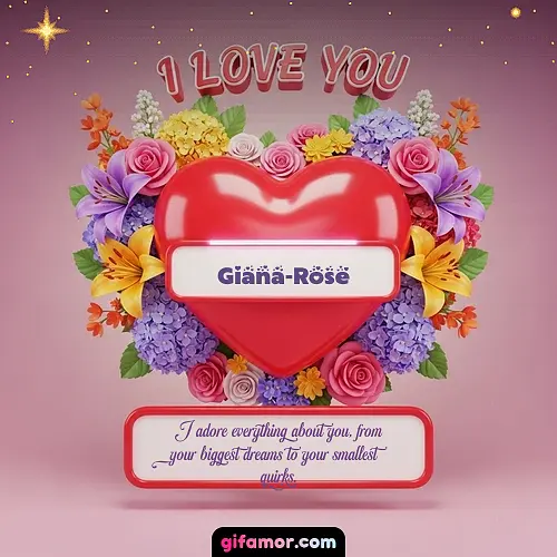 I Love You XX Giana-Rose