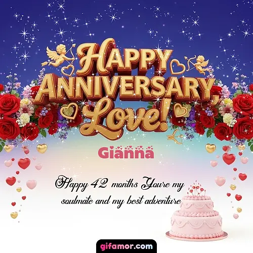 Happy one month anniversary, love! Gianna