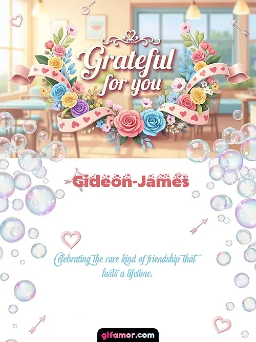 Grateful for you I Gideon-James
