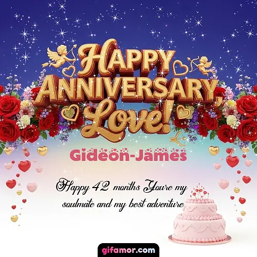 Happy one month anniversary, love! Gideon-James