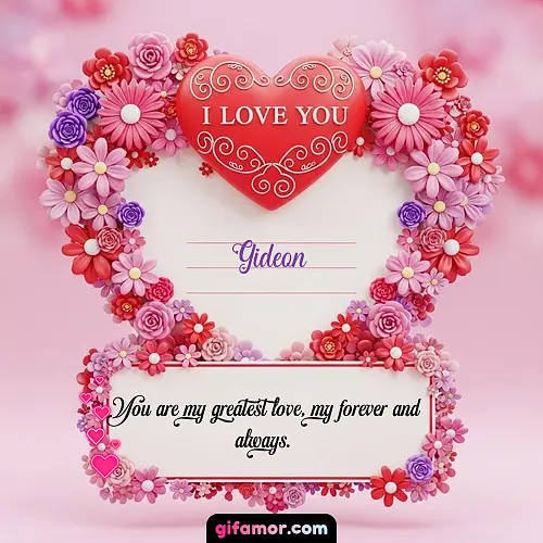 I Love You IX Gideon