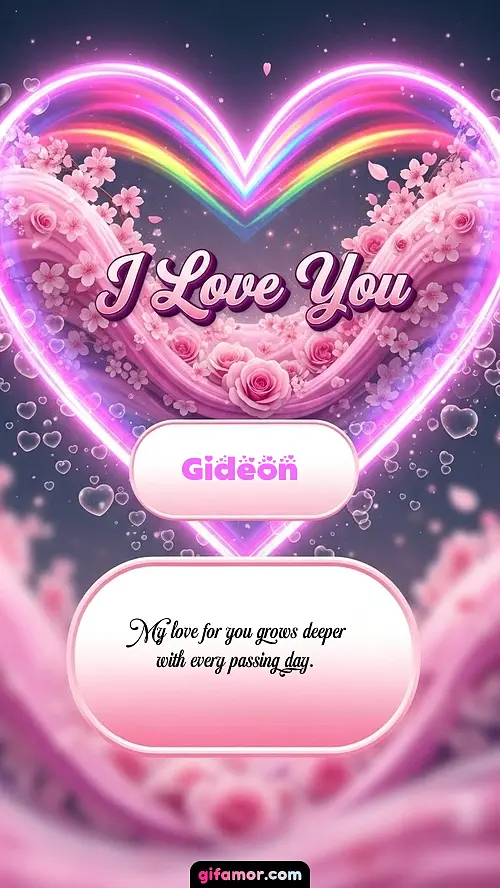 I Love You XXVIII Gideon