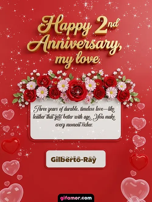 Happy 2st anniversary, my love I Gilberto-Ray
