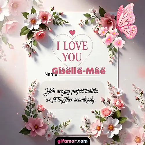 I love you IV Giselle-Mae