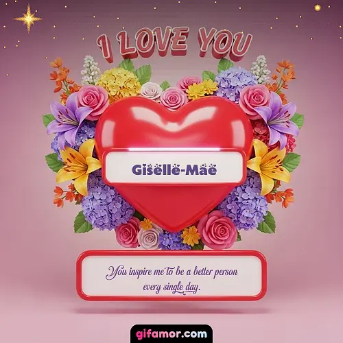 I Love You XX Giselle-Mae