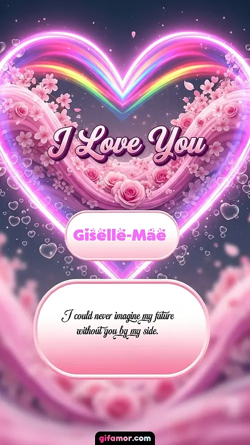 I Love You XXVIII Giselle-Mae