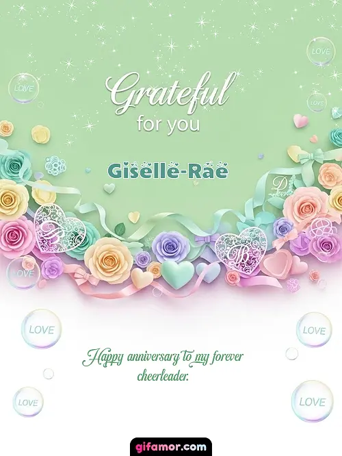 Grateful for you! III Giselle-Rae