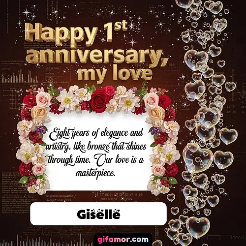 Happy 1st anniversary, my love IV Giselle