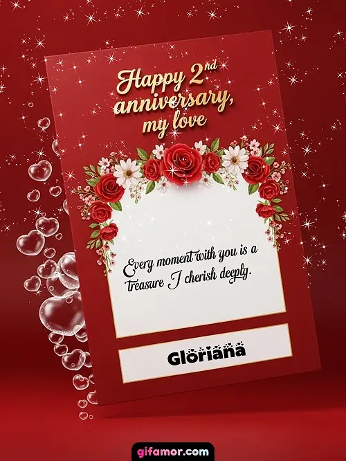 Happy 2st anniversary, my love II Gloriana