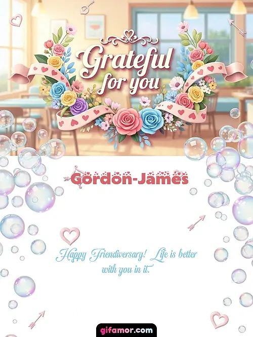 Grateful for you I Gordon-James