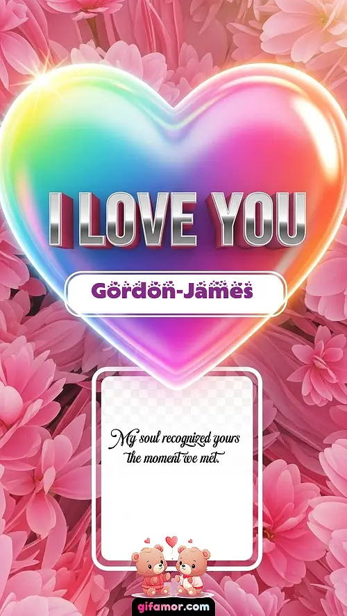 I Love You XXVII Gordon-James
