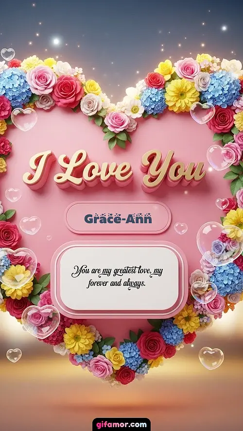 I Love You XXIX Grace-Ann