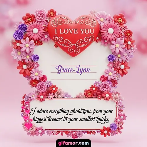 I Love You IX Grace-Lynn