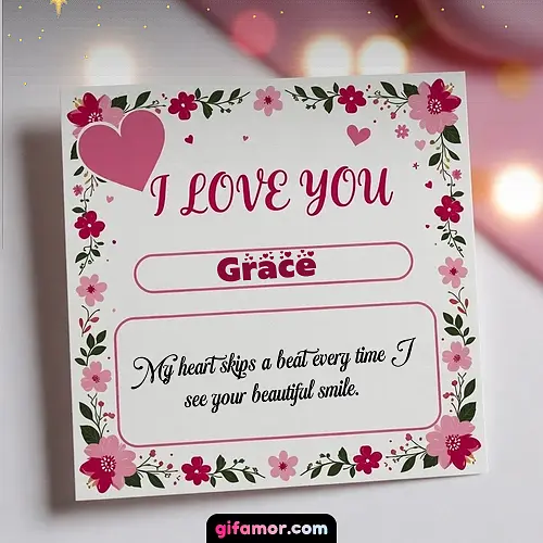 I Love You III Grace