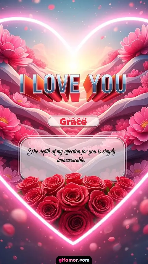 I Love You XXVI Grace