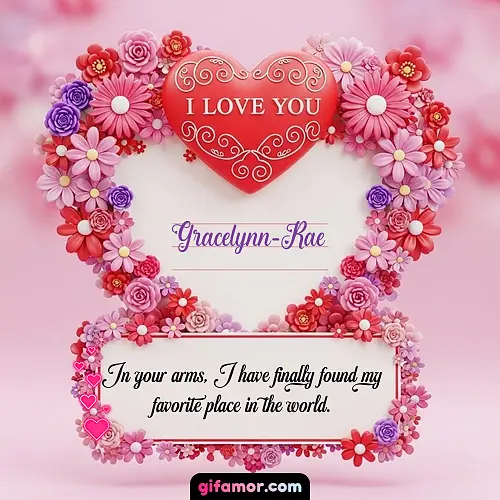 I Love You IX Gracelynn-Rae