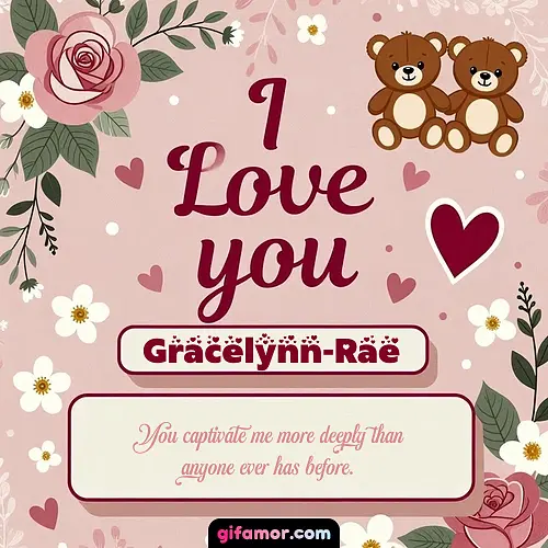 I Love You VIII Gracelynn-Rae
