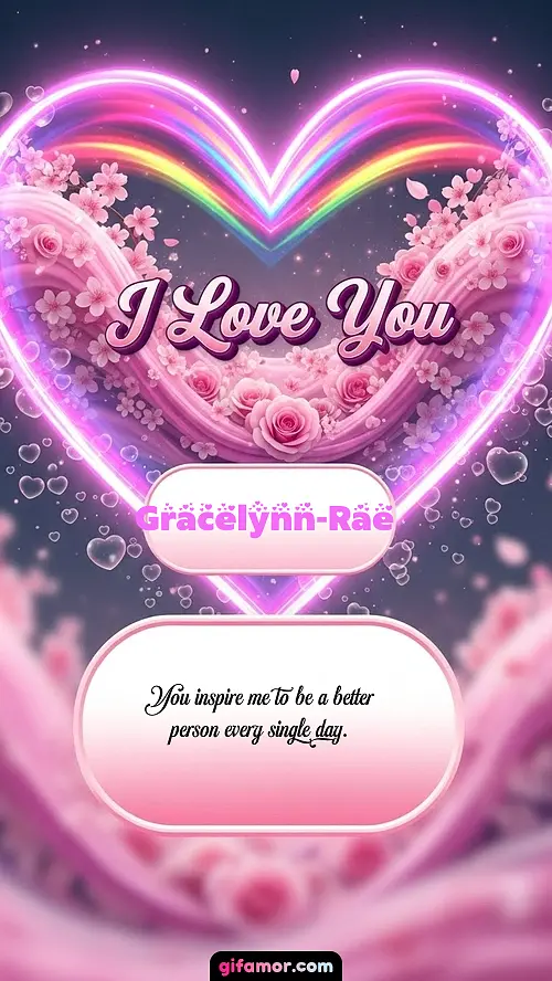 I Love You XXVIII Gracelynn-Rae