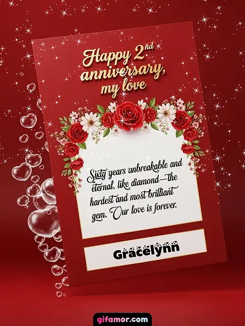 Happy 2st anniversary, my love II Gracelynn