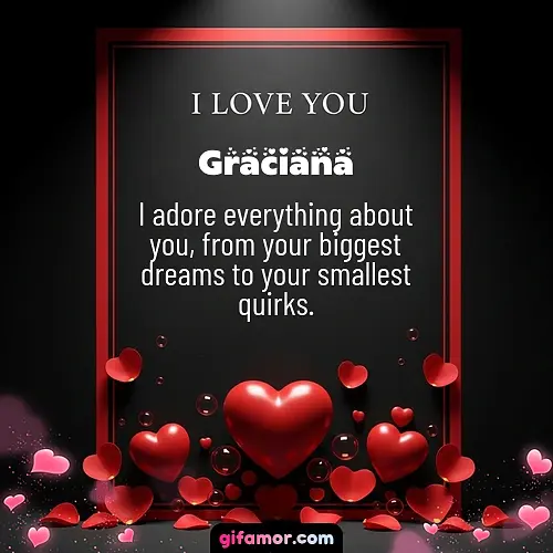 I love you I Graciana
