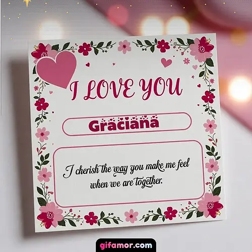 I Love You III Graciana