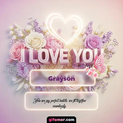 I Love You XXIV Grayson