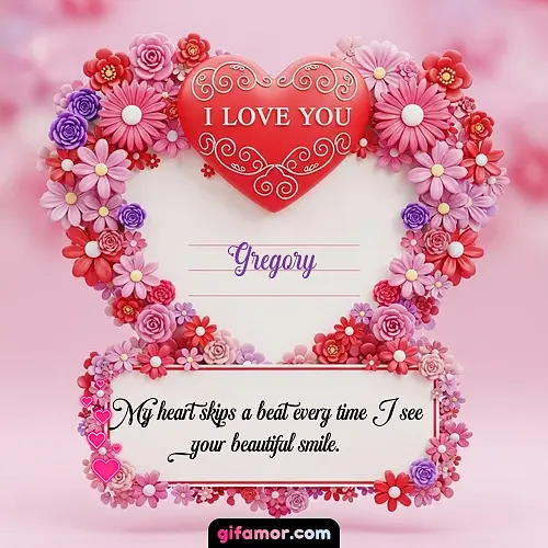 I Love You IX Gregory